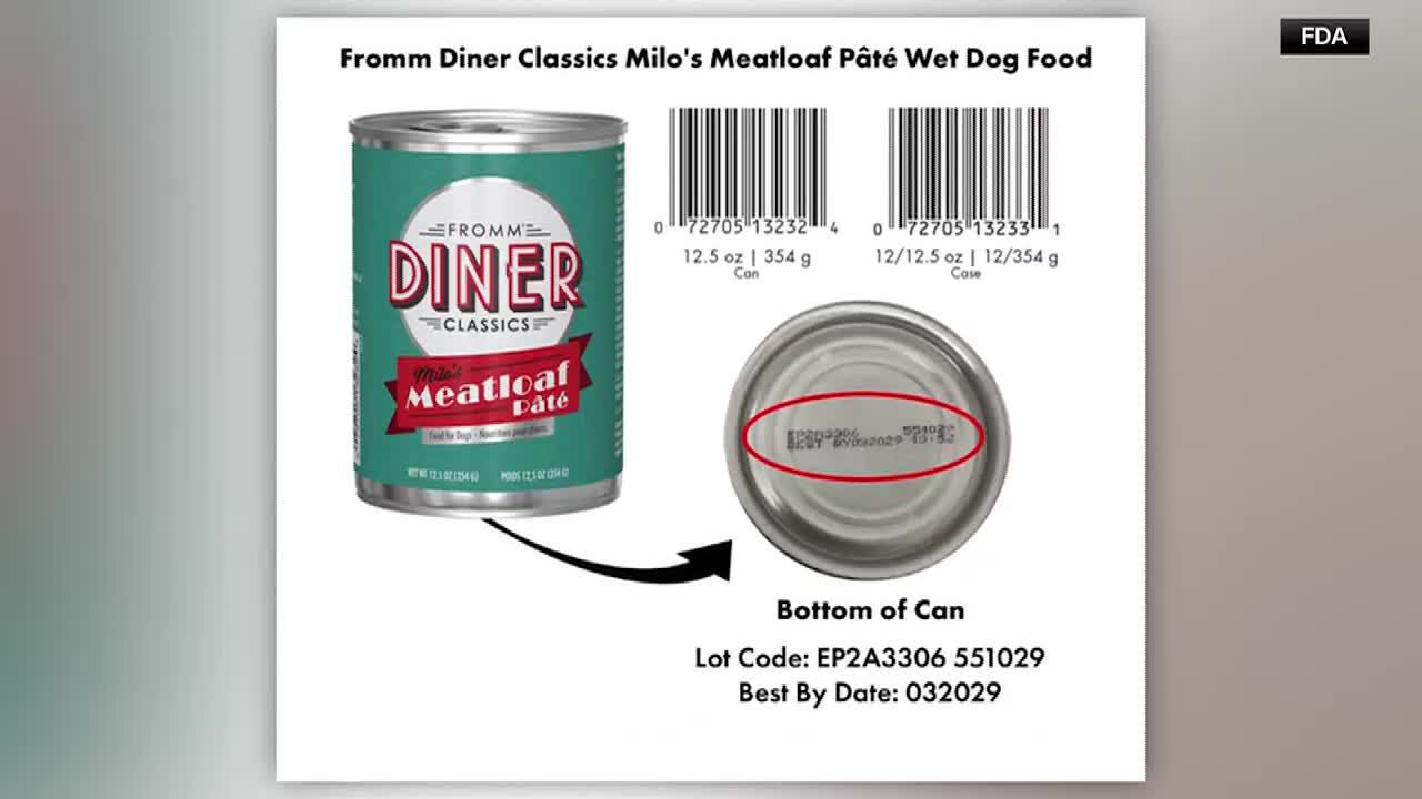 Thousands of dog food cans under recall over possible metal contamination