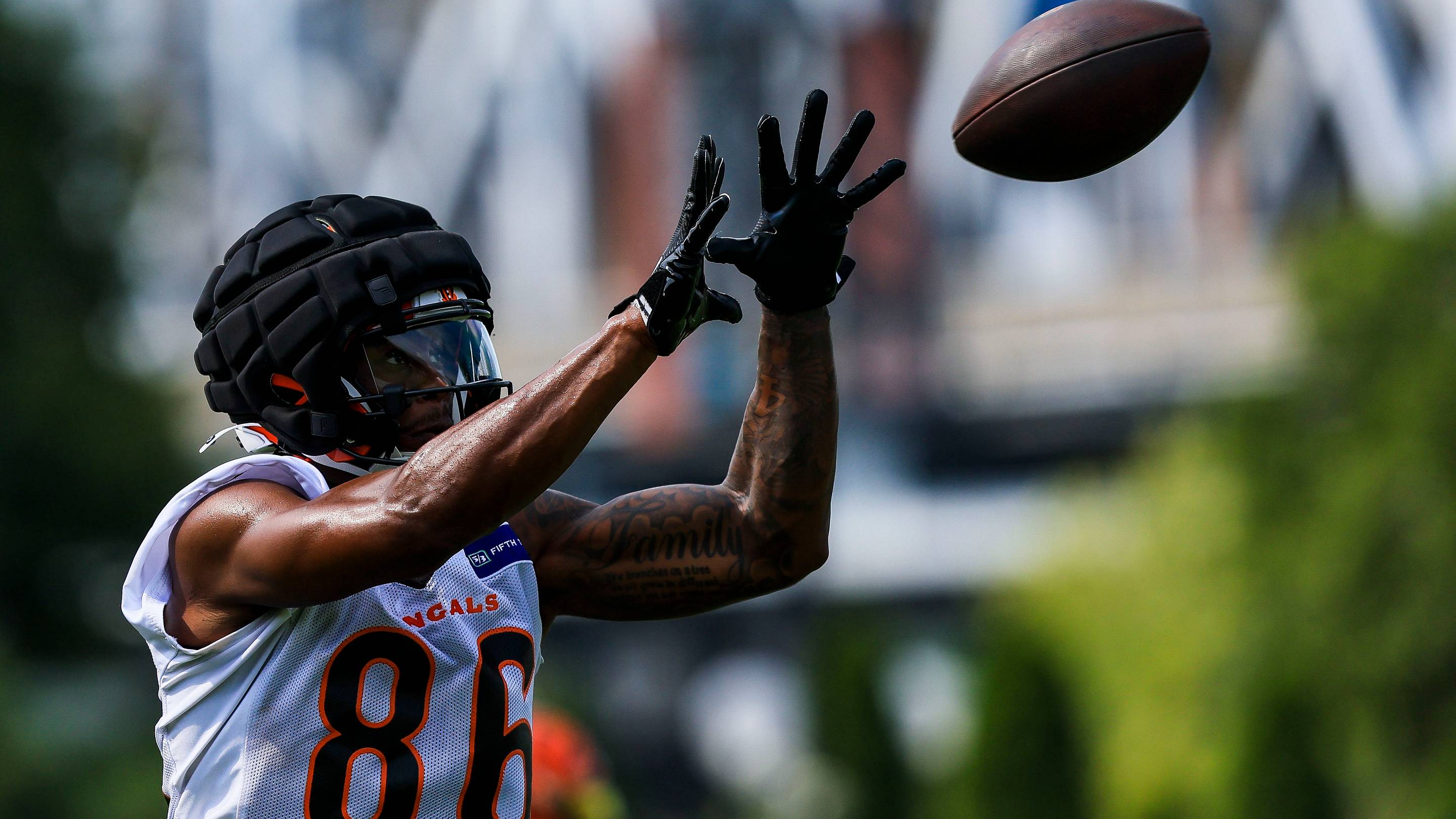 Colbie Young Catches First NFL Preseason Touchdown to Open End Zone Trips Against Bears