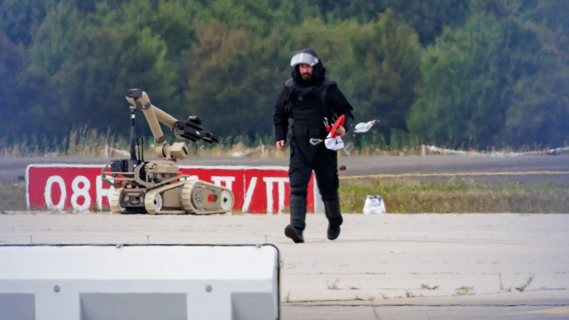 ‘Smoking gun’ evidence of Putin’s bid to hit German airport with ‘Semtex-packed drone’ as plot ‘linked to blitz on UK’